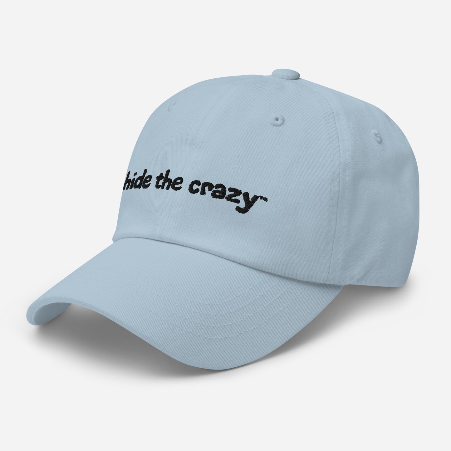 Dad Hat With Black Logo