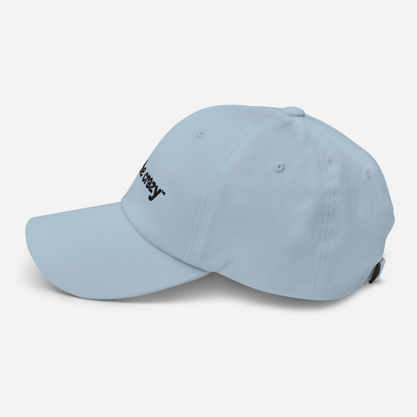 Dad Hat With Black Logo