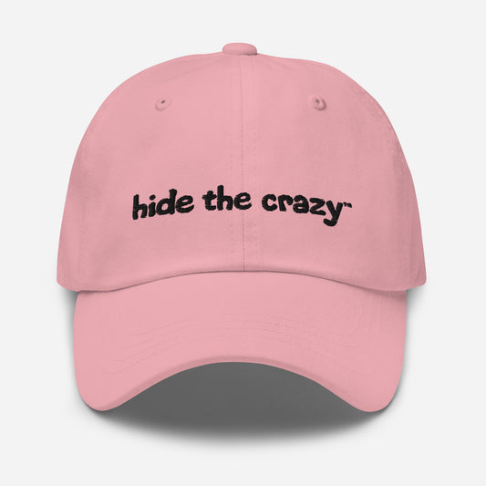 Dad Hat With Black Logo