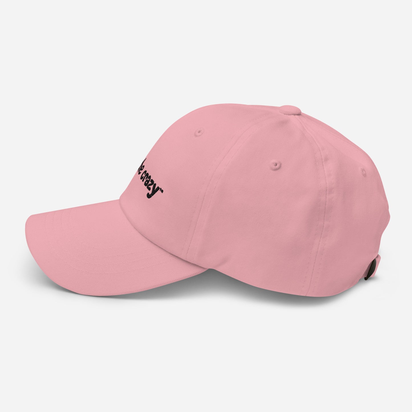 Dad Hat With Black Logo