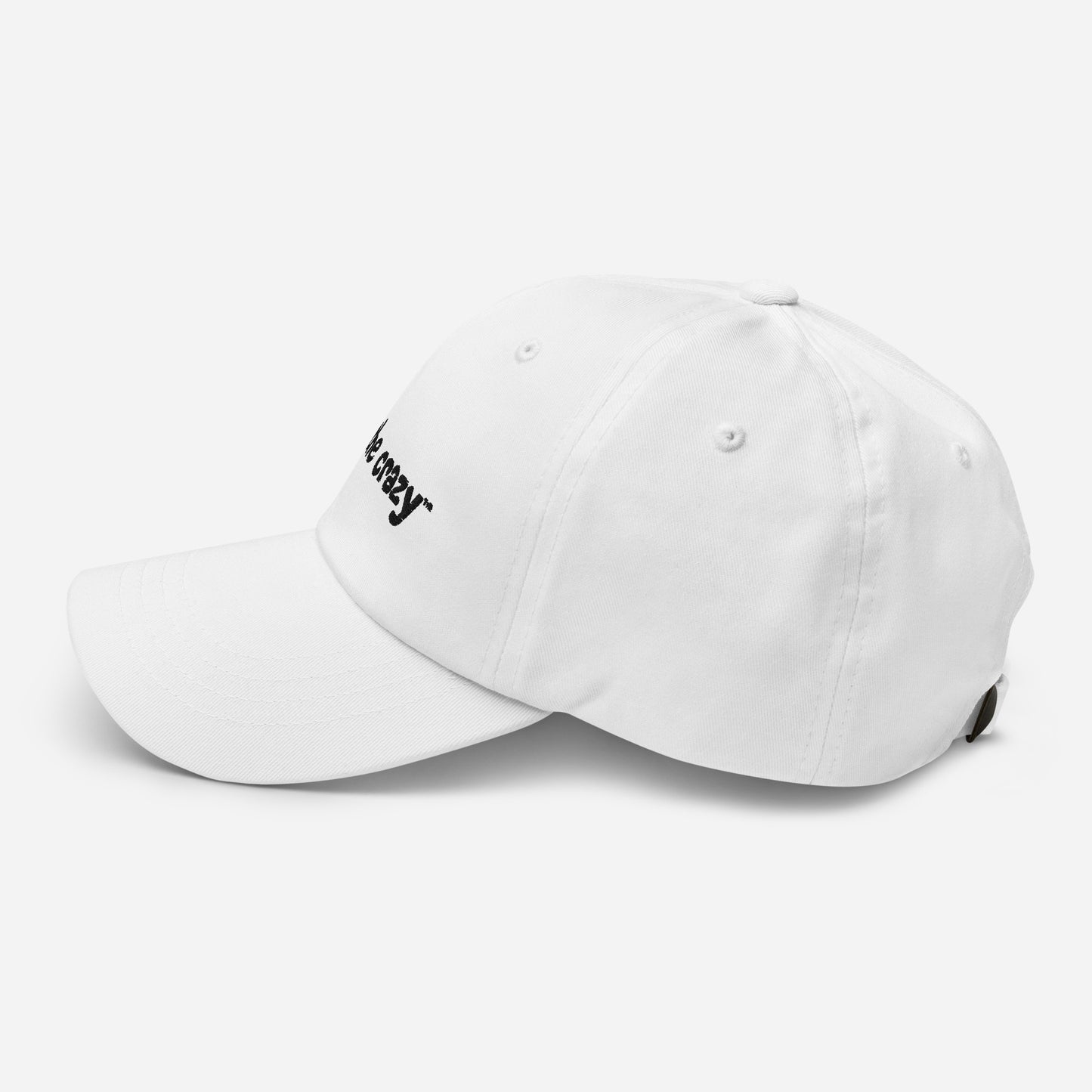 Dad Hat With Black Logo